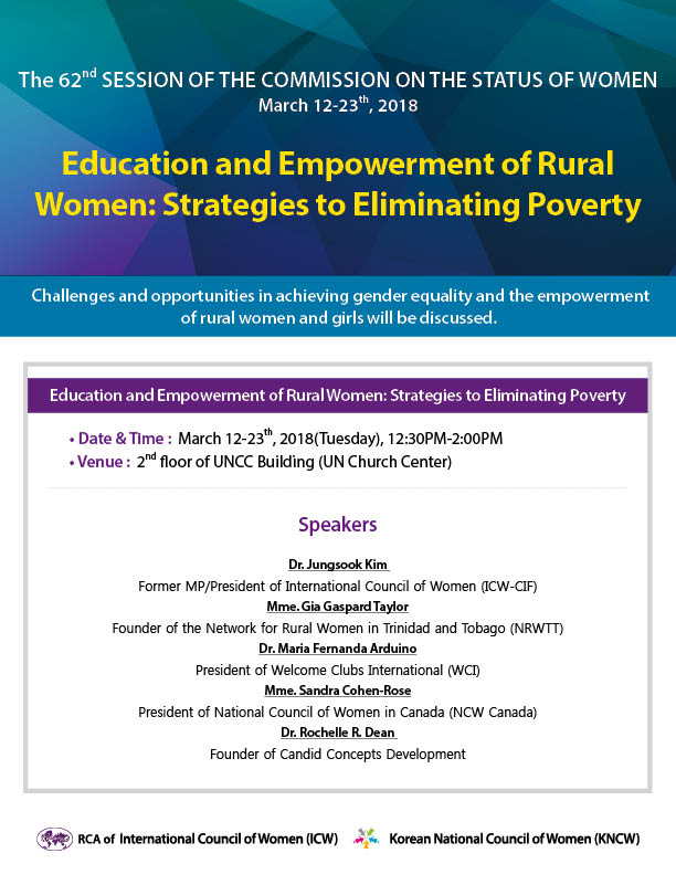 CSW 62 Parallel Event rural