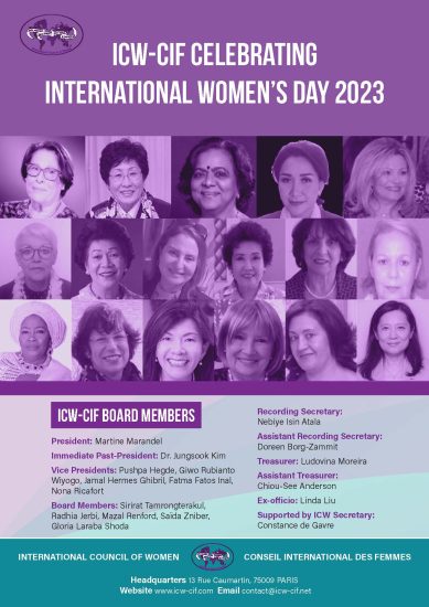 ICW Special Issue ICW-CIF IWD